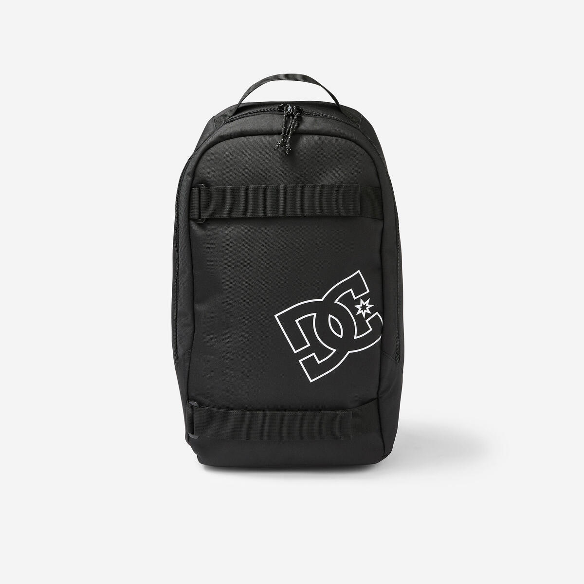 SAC A DOS DE SKATE DC SHOES STRAPPER NOIR AVEC FIXATION POUR SKATEBOARD