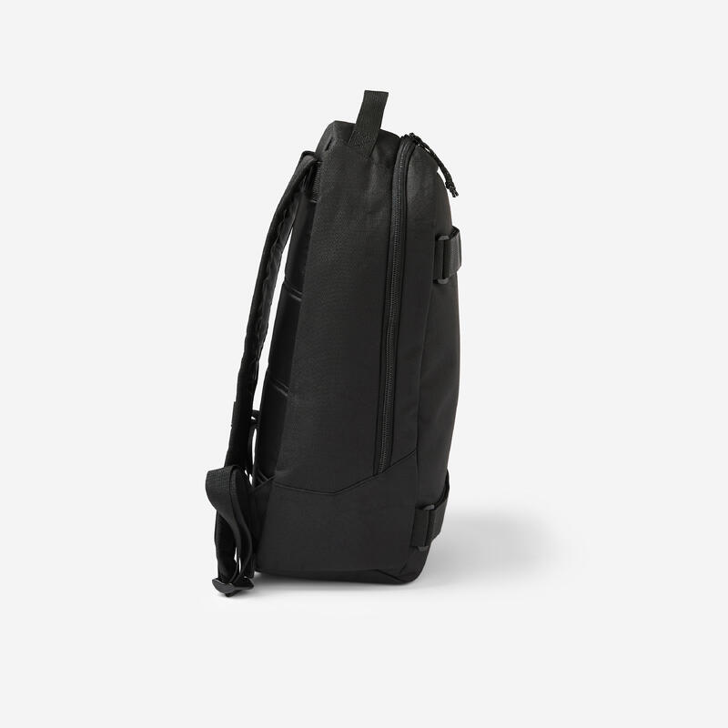 SAC A DOS DE SKATE DC SHOES STRAPPER NOIR AVEC FIXATION POUR SKATEBOARD