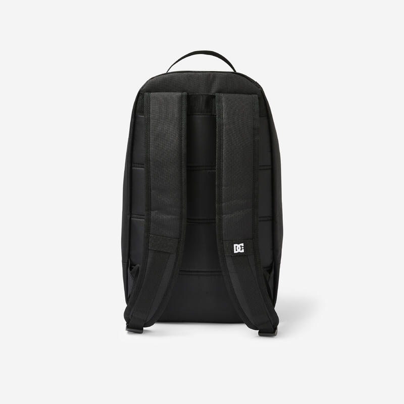 SAC A DOS DE SKATE DC SHOES STRAPPER NOIR AVEC FIXATION POUR SKATEBOARD