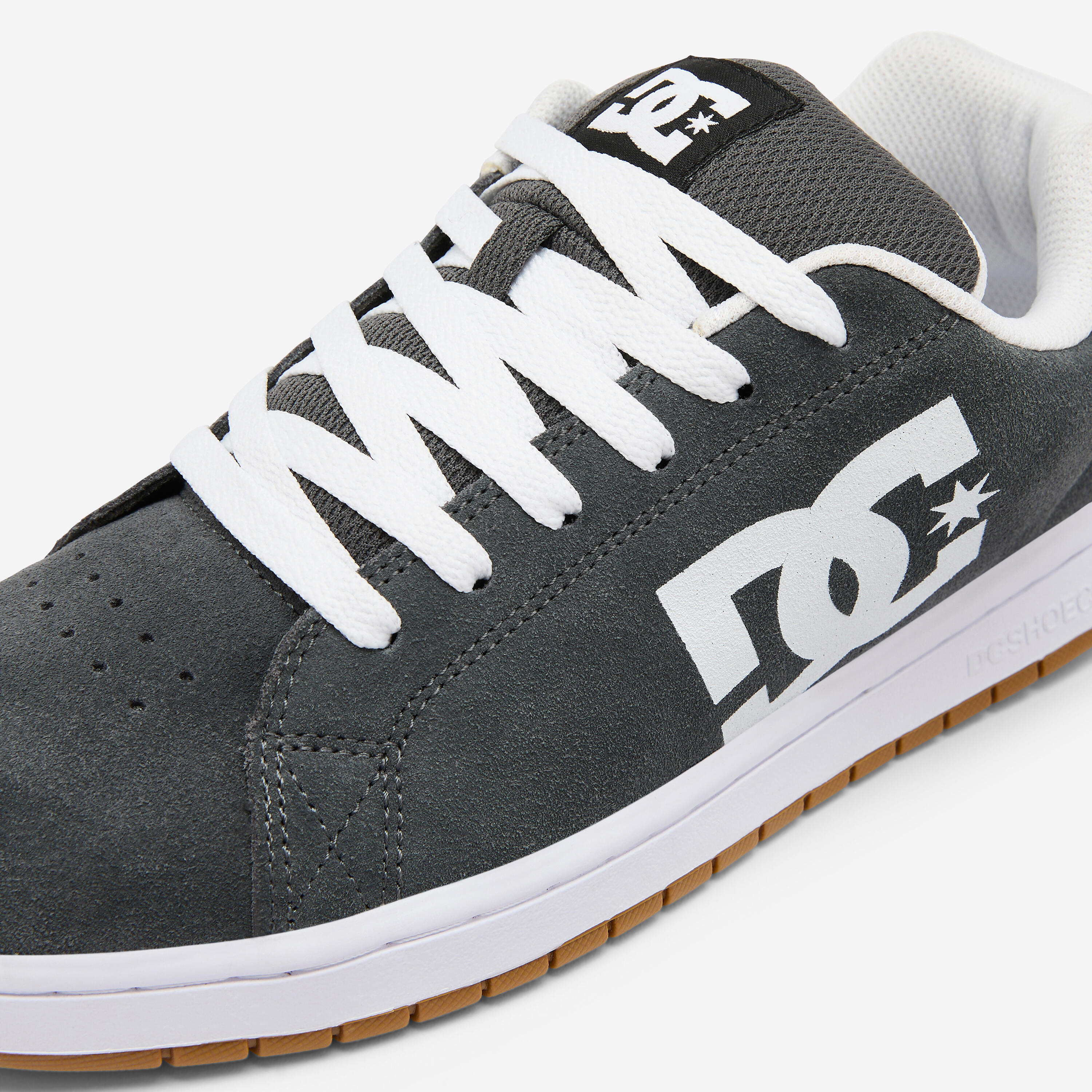 Grey Dc Skateschoenen Skateschoenen Voor Volwassenen Gaveler DC