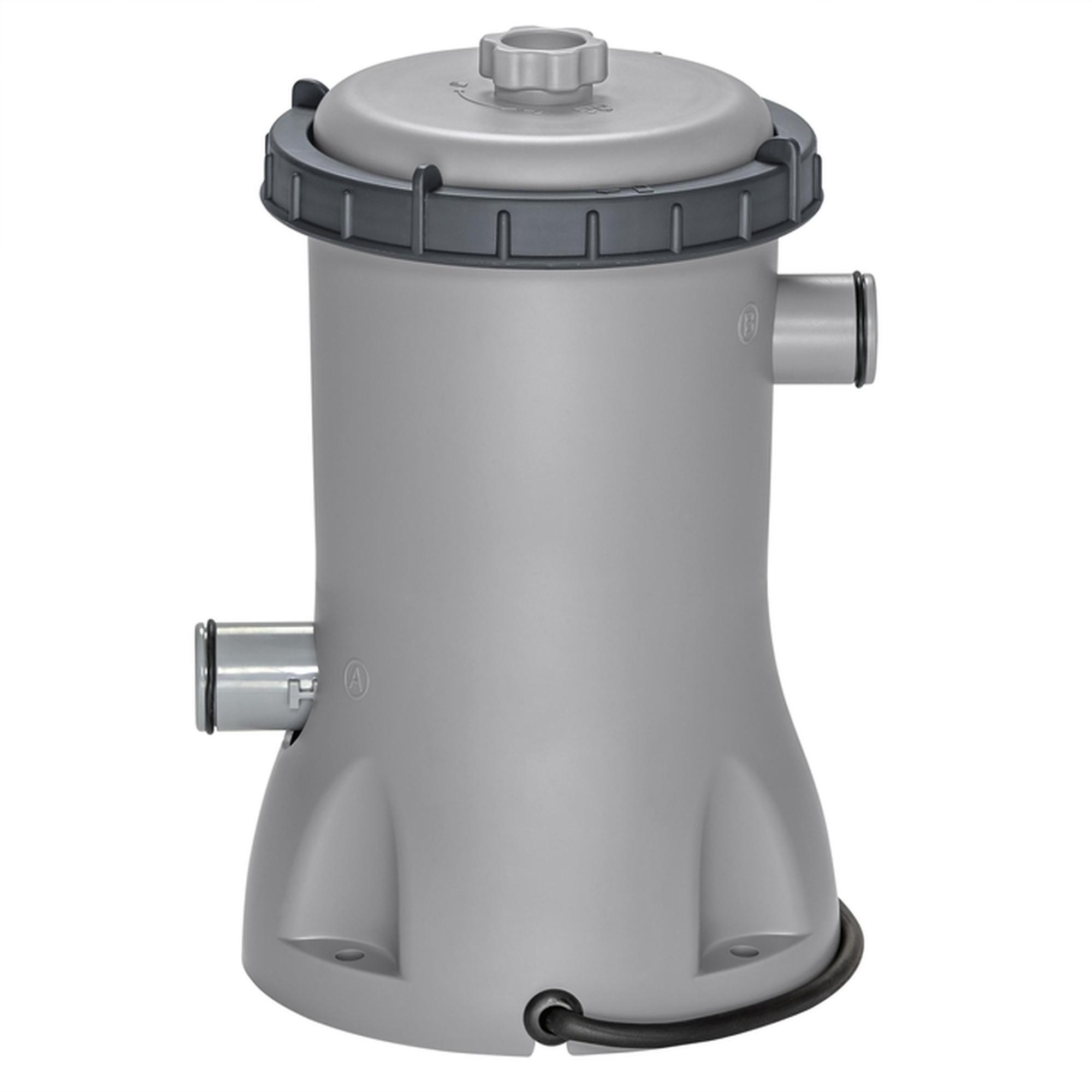 Bomba filtro cartucho 2.006 L/H (Filtro tipo II) para piscinas BESTWAY 2/6