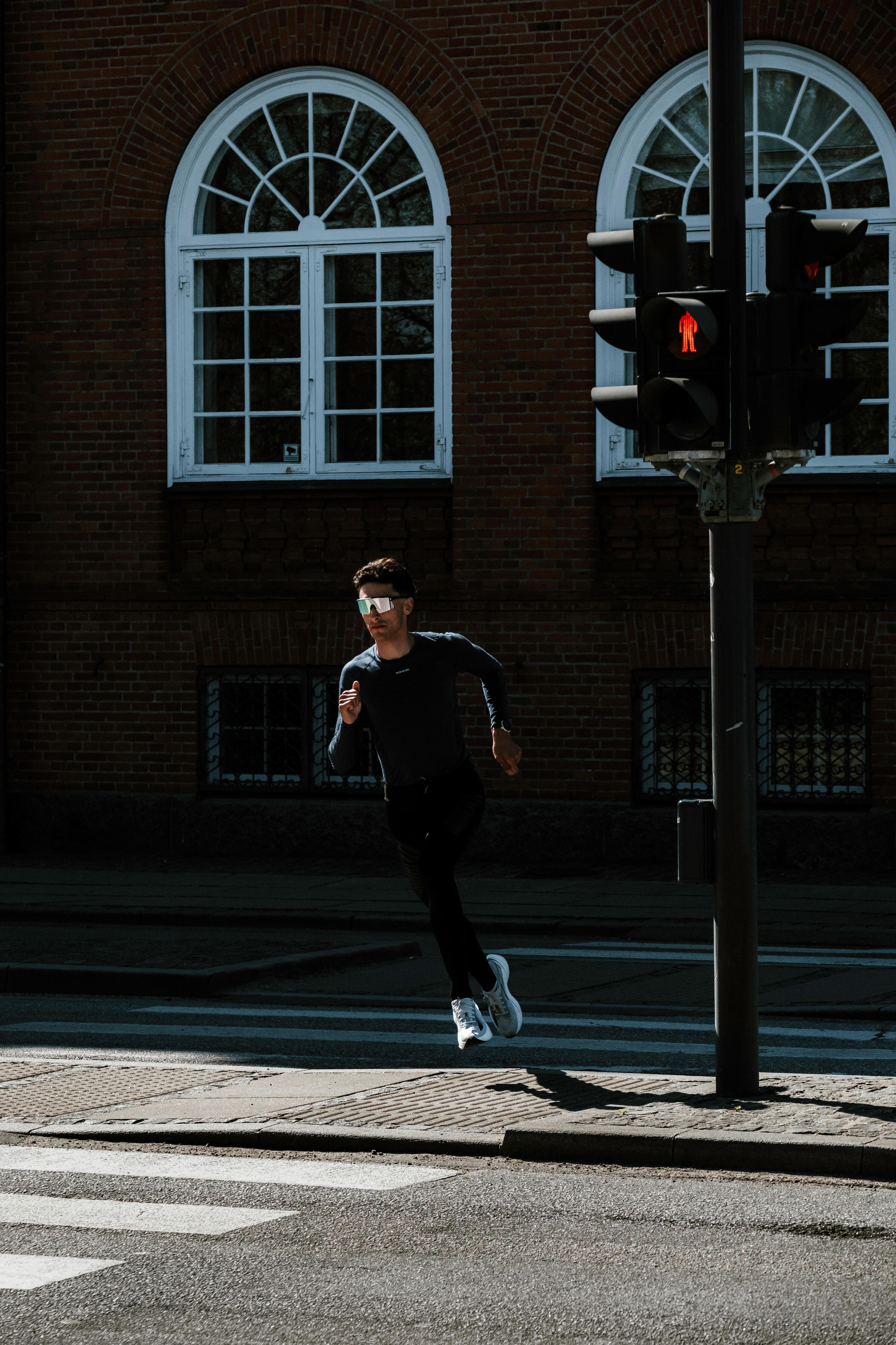 Men's Merino Long-Sleeved Running T-Shirt, Run 900 7/9