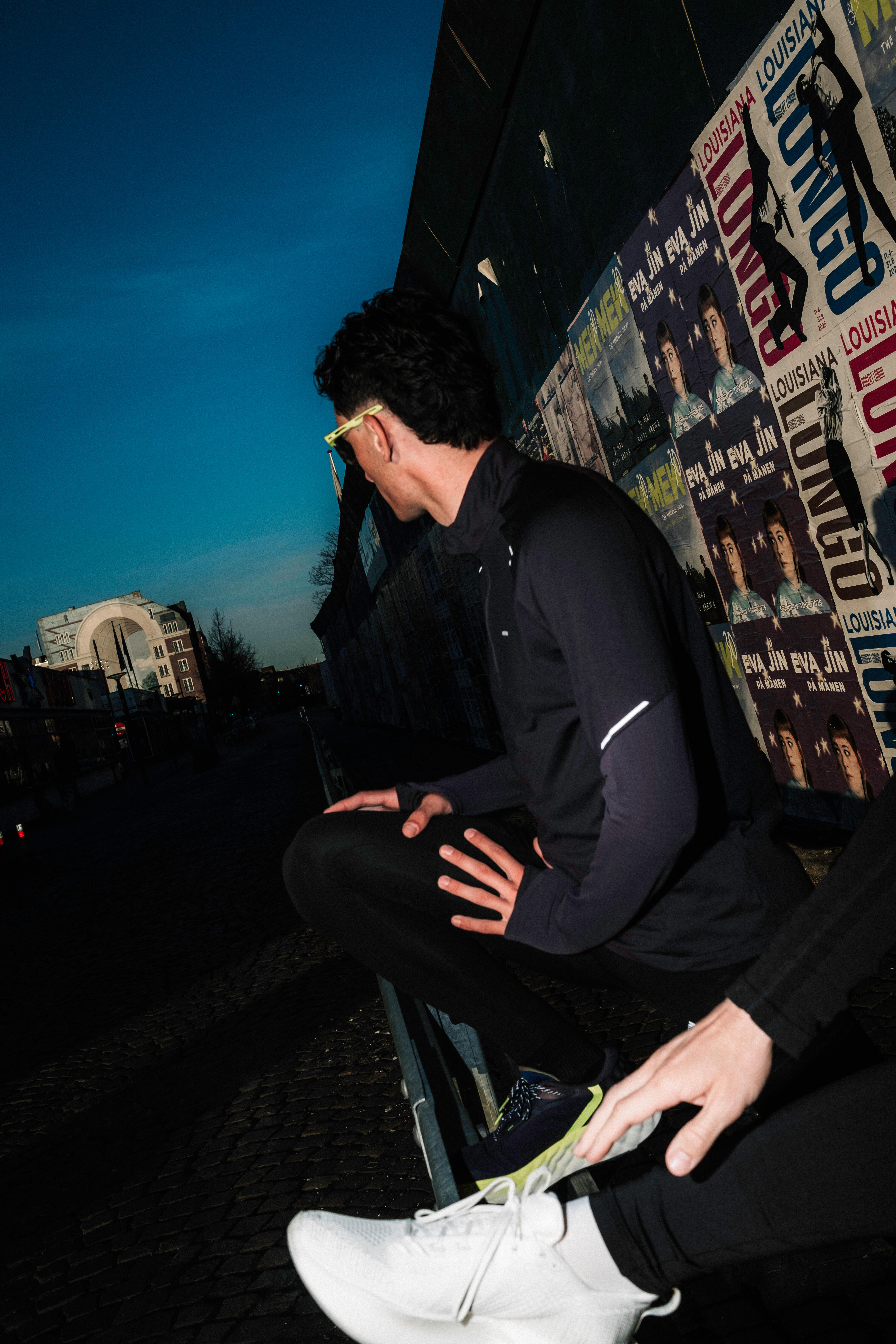 Men's Warm Long-Sleeved Half-Zip Running T-Shirt, Run 500 - KIPRUN