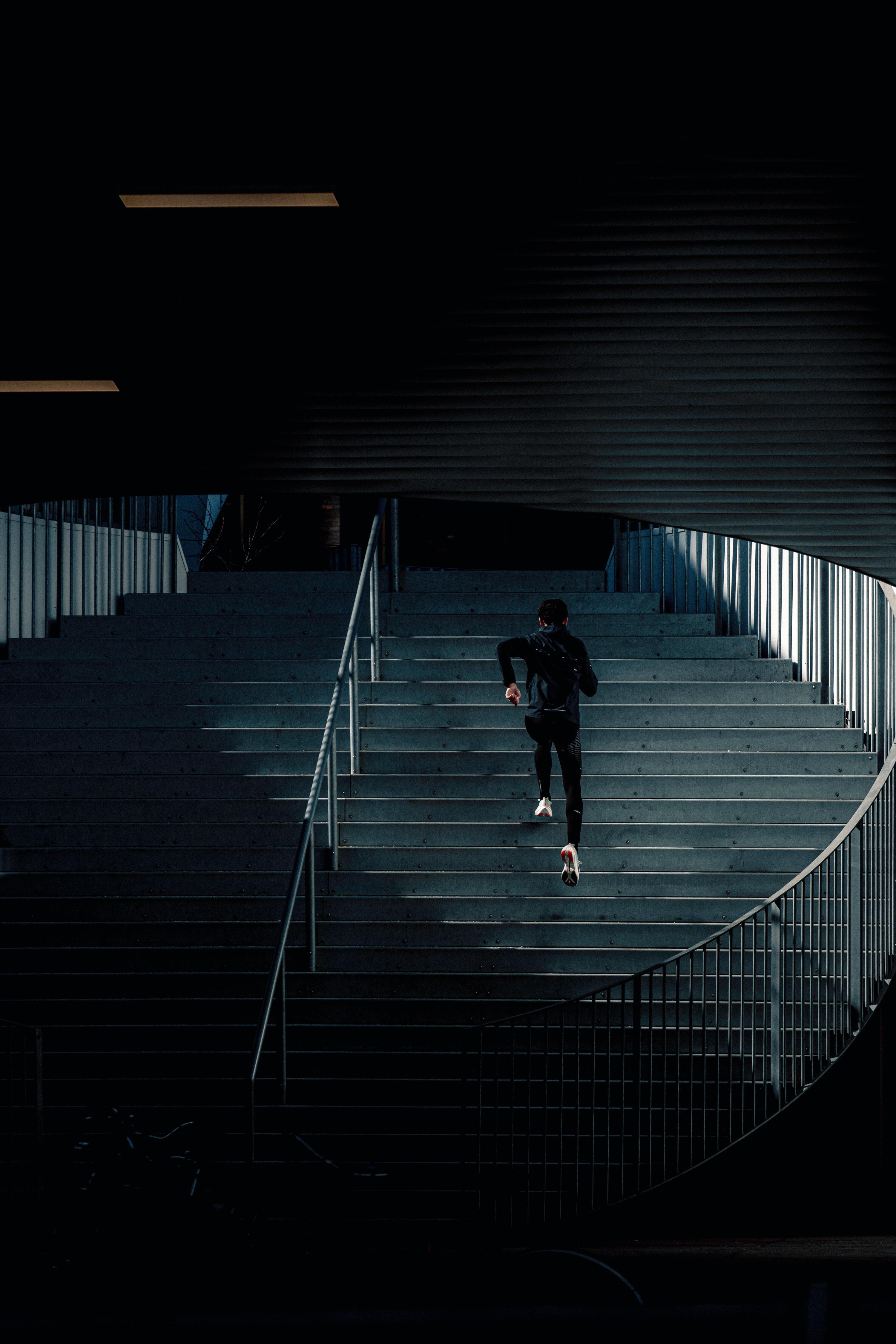 Calças Justas de Corrida Suporte Muscular Homem Run 900 Compress RHEON™ Preto 13/19
