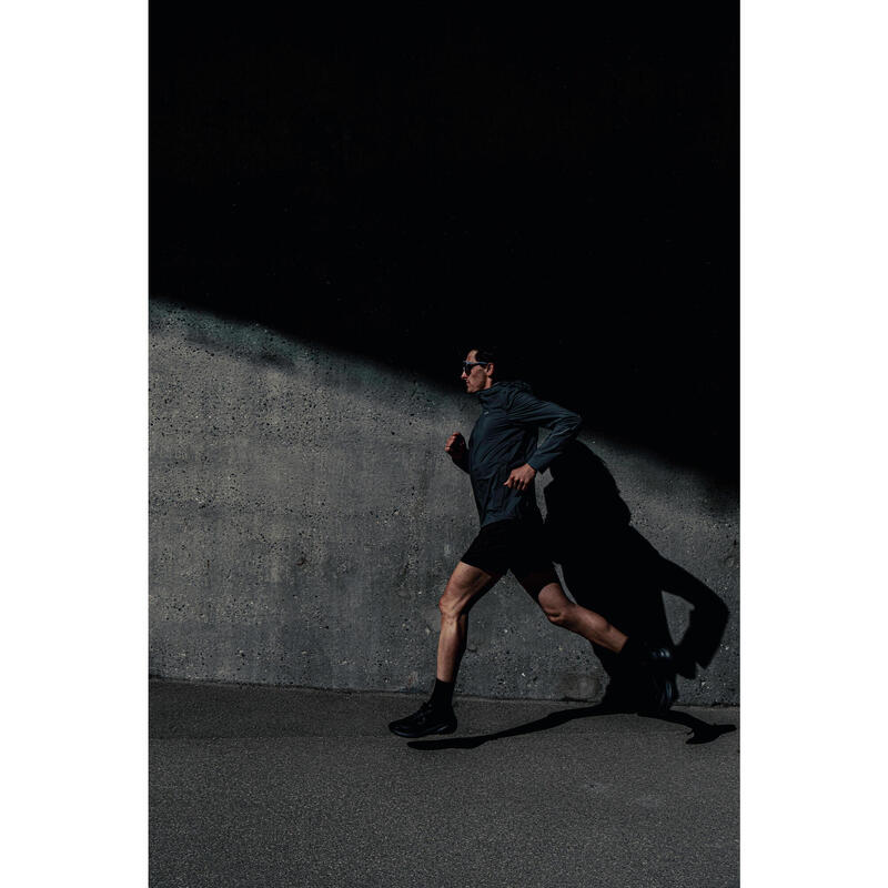 Férfi terepfutó kabát, vízhatlan - Run 500