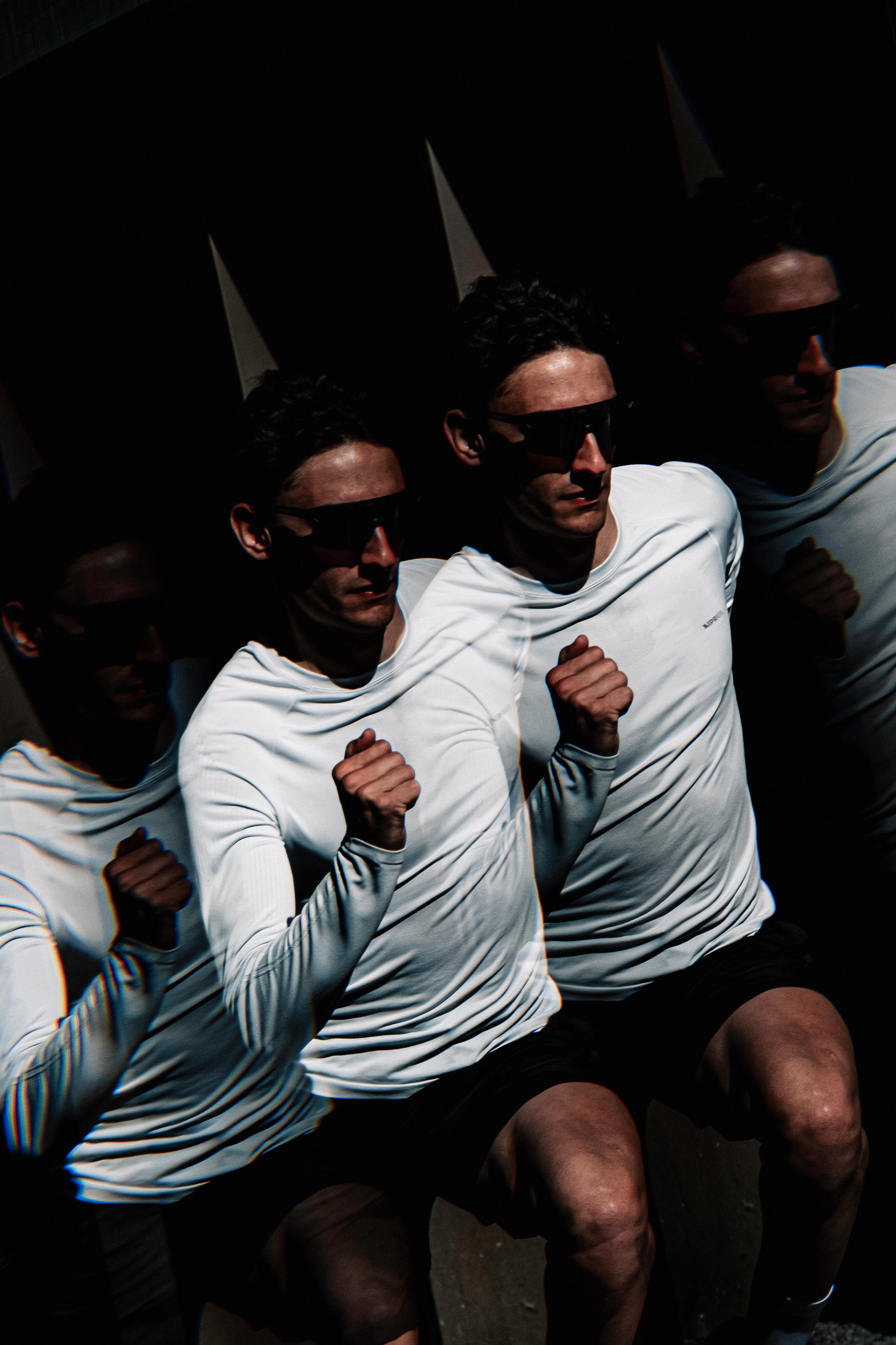 Camiseta running manga larga sin costuras hombre, KIPRUN Run 500 gris claro 14/14