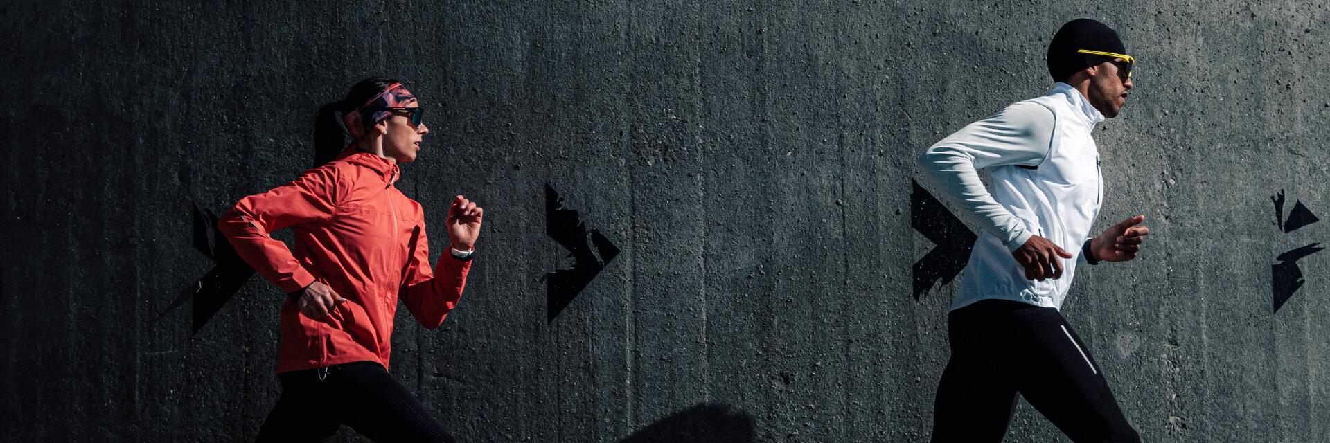 courir pour maigrir, deux personnes qui courent ensemble