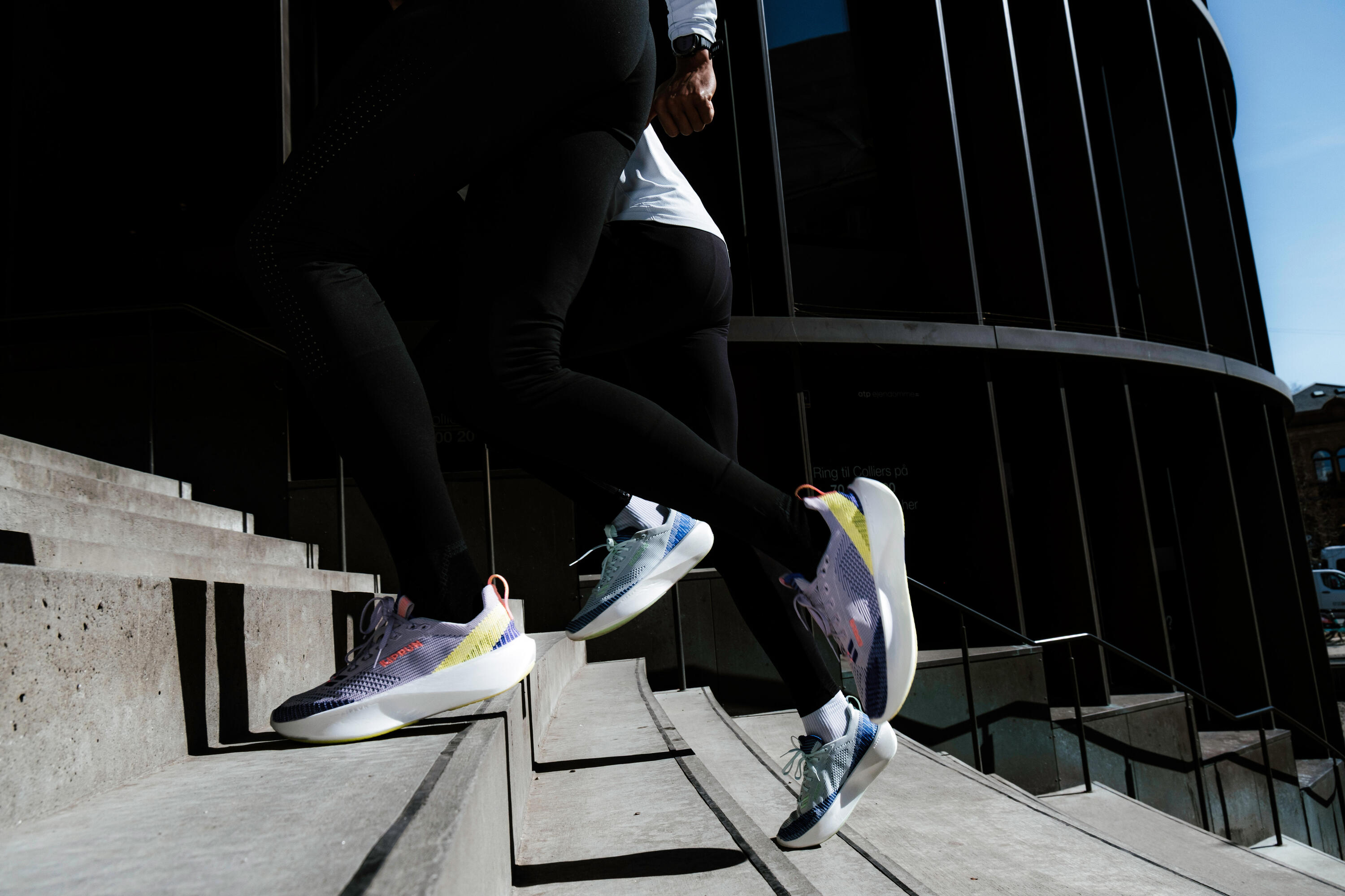 Laufschuhe Damen, Kiprun KipX Violett 9/11
