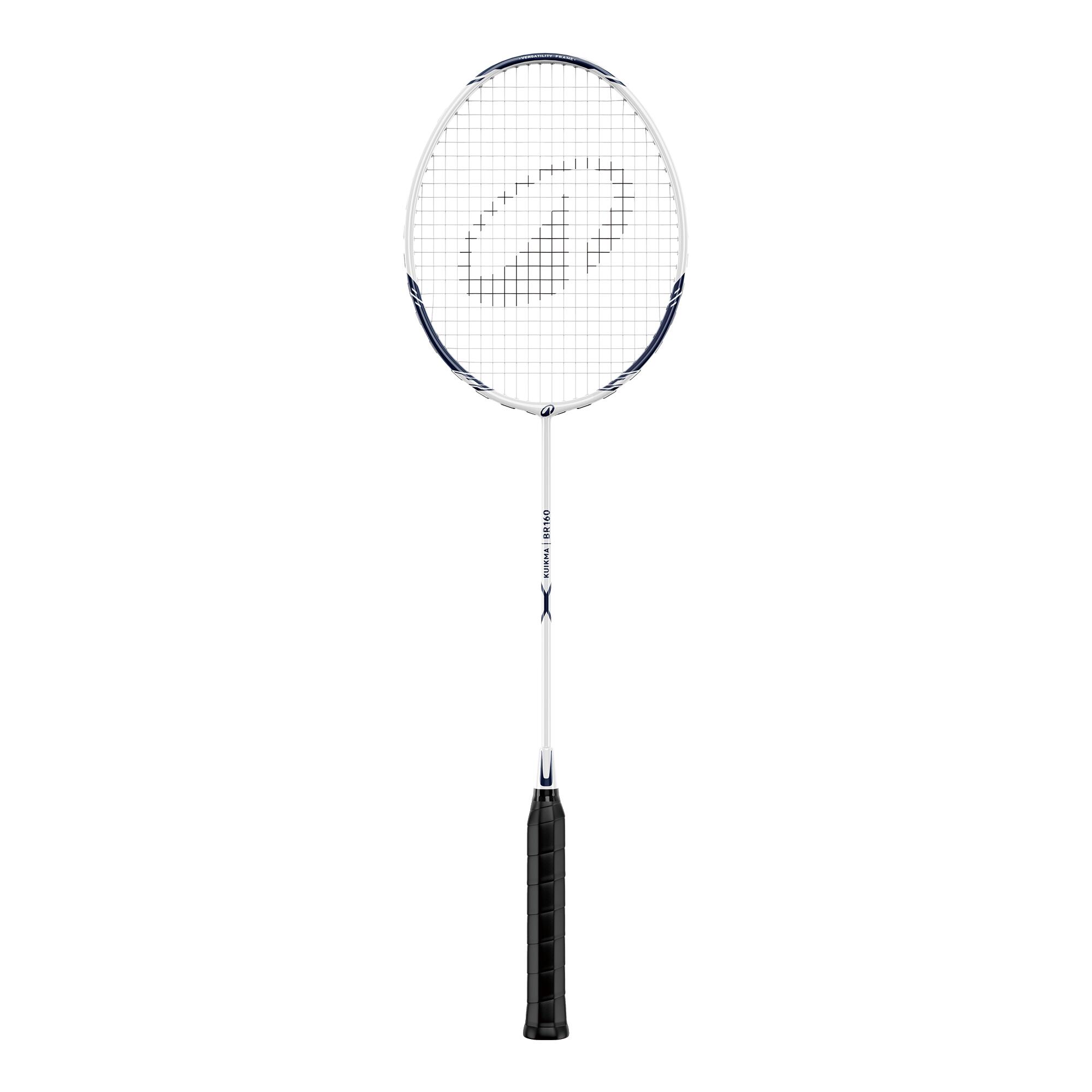 ADULT BADMINTON RACKET BR 160 WHITE BLUE-image-31