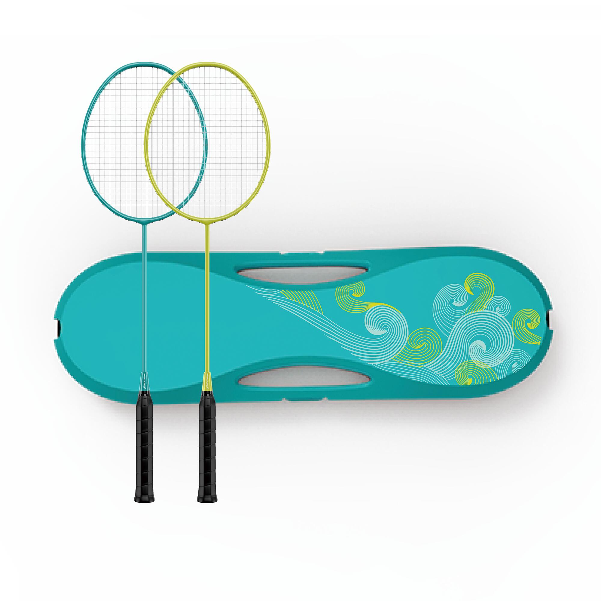 Badminton Set with 2 Rackets, 2 Shuttles and 1 Net 11/21
