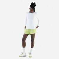 Women's long-sleeved running T-shirt Sun Protect - white
