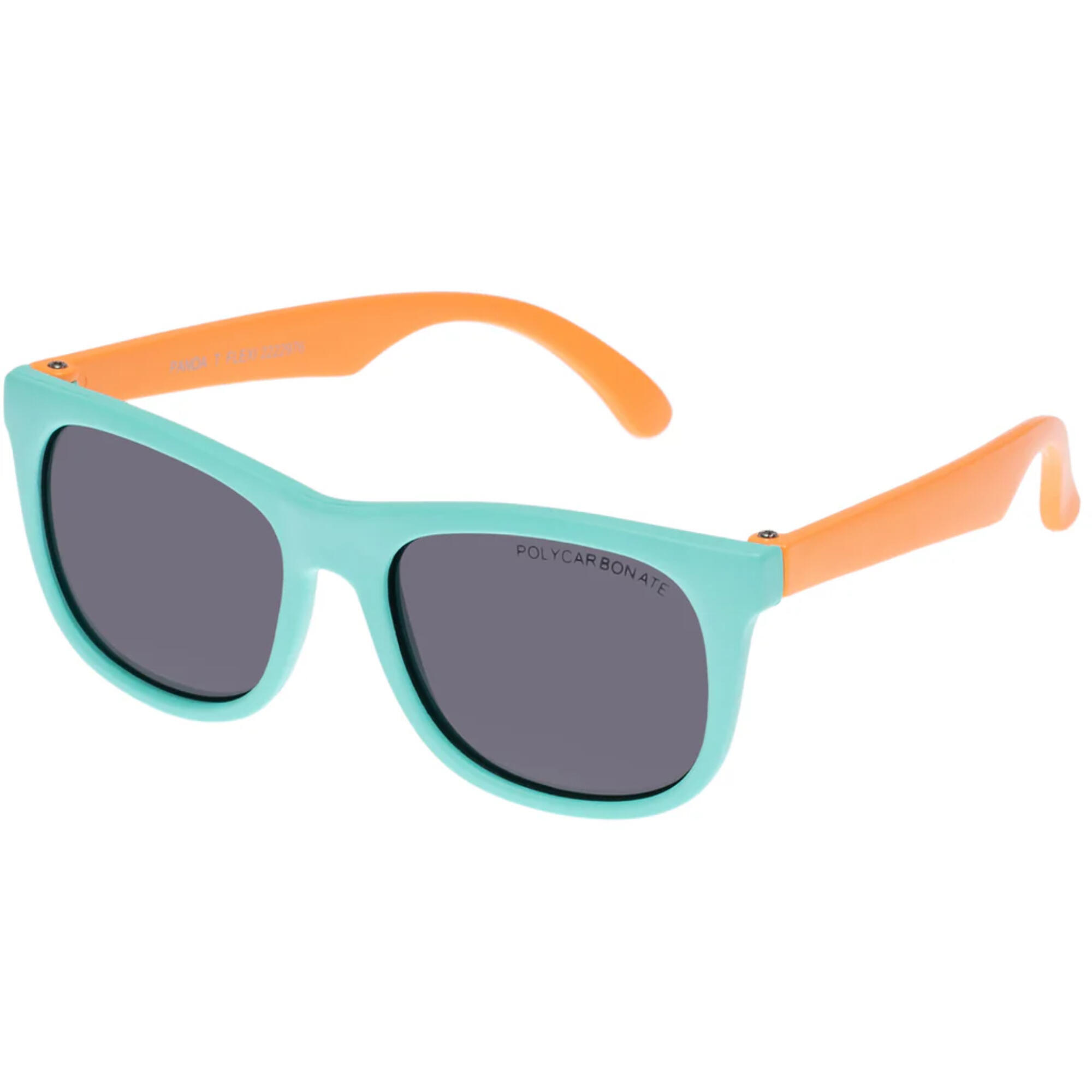 Cancer Council Kids Panda Flexi Sunglasses - Mint/Orange