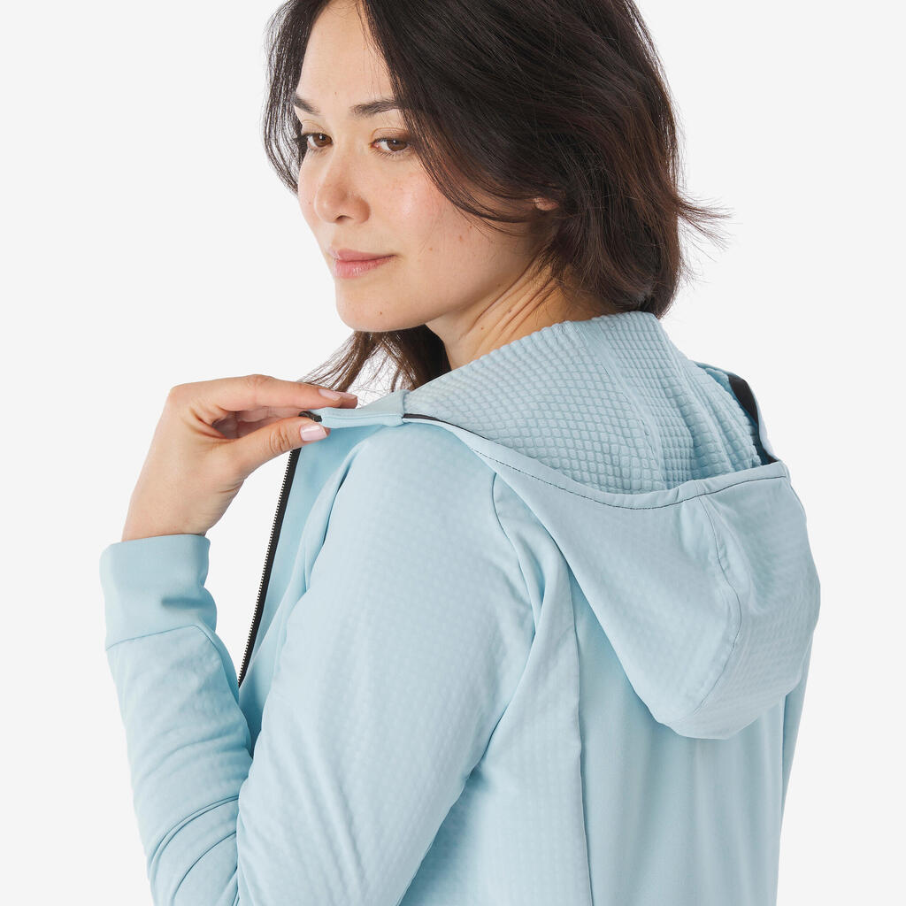 Women’s Mountain Hiking Fleece MH500 Light Full Zip