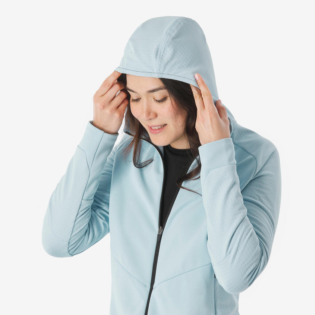 Women’s Mountain Hiking Fleece MH500 Light Full Zip