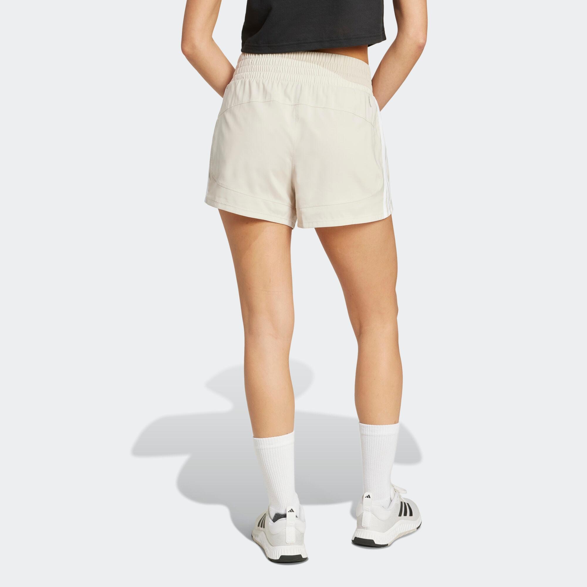Short de fitness femme, gris 2/6