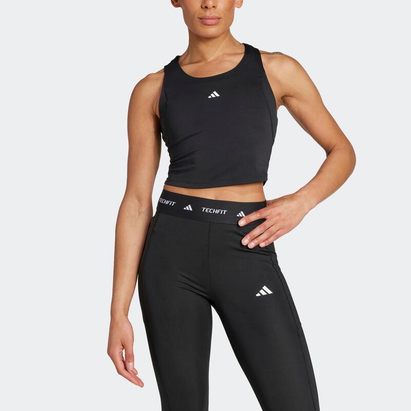 Koszulka fitness damska ADIDAS bez rękawów