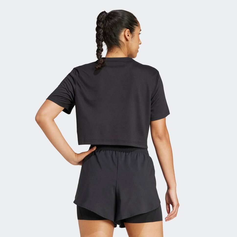 Koszulka fitness damska ADIDAS krótki rękaw