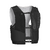 Gilet trail running compétition porte flasques mixte - kiprun veste 5l noir