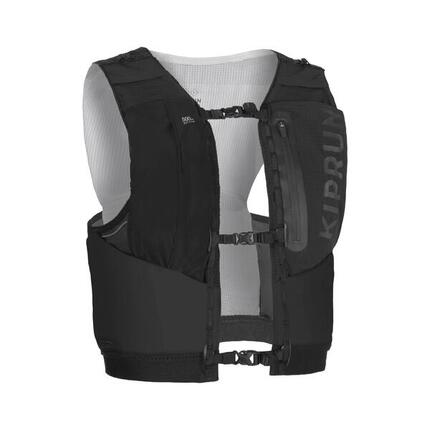 Gilet trail running compétition porte flasques mixte - Kiprun 900 RACE 5L blanc