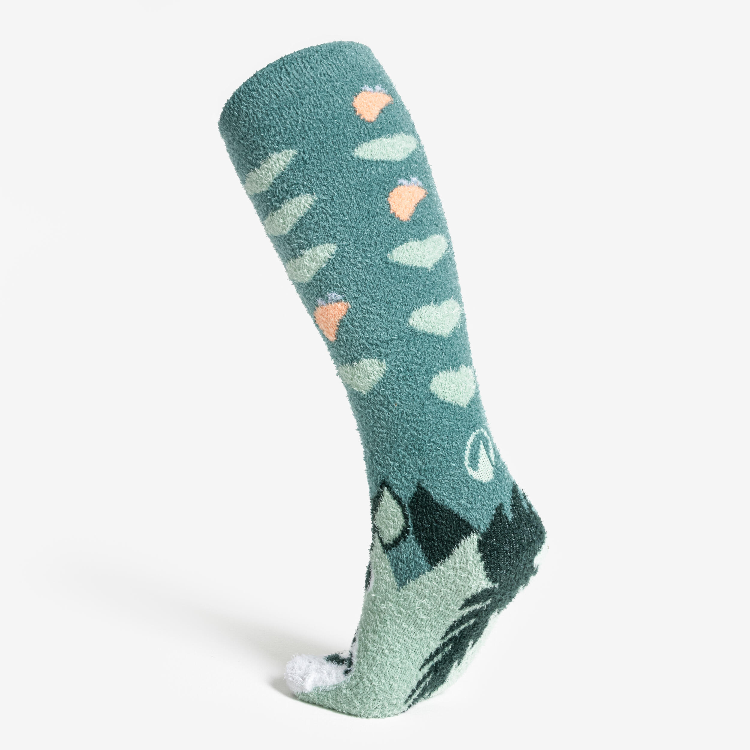Calcetines Equitación Sweet & Warm Violeta Ceniza Térmicos Talla 32-37 4/4