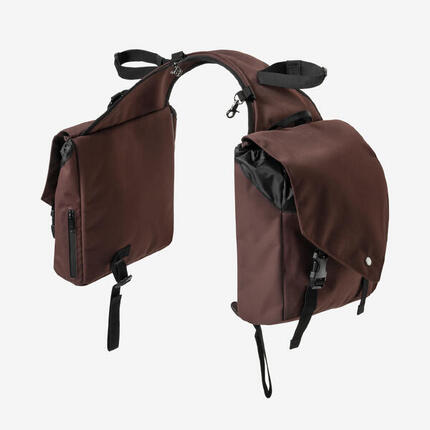Satteltaschen Sentier Wanderreiten braun