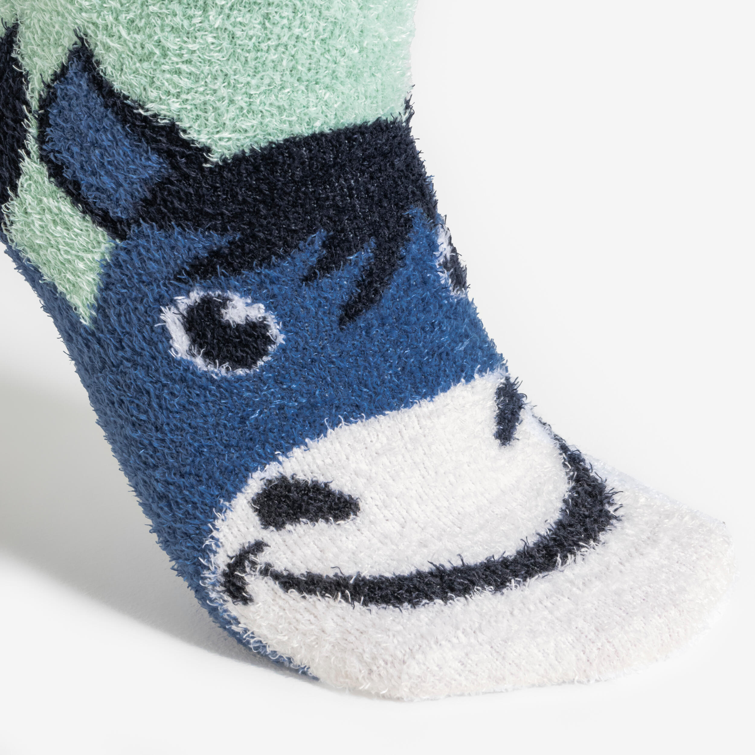 Chaussettes chaudes équitation Taille 32 -37 SWEET & WARM - vert celadon 2/4