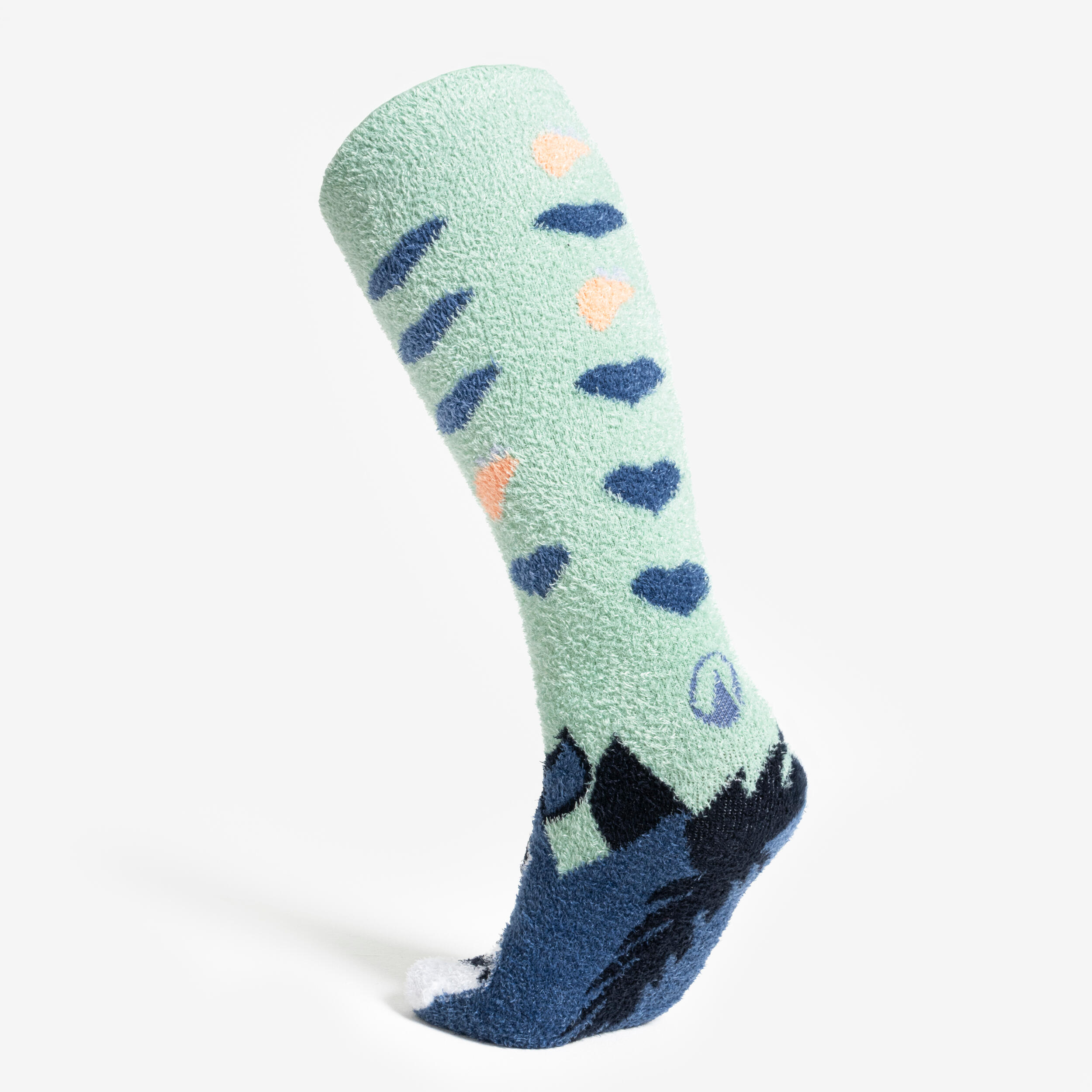 Chaussettes chaudes équitation Taille 32 -37 SWEET & WARM - vert celadon 4/4