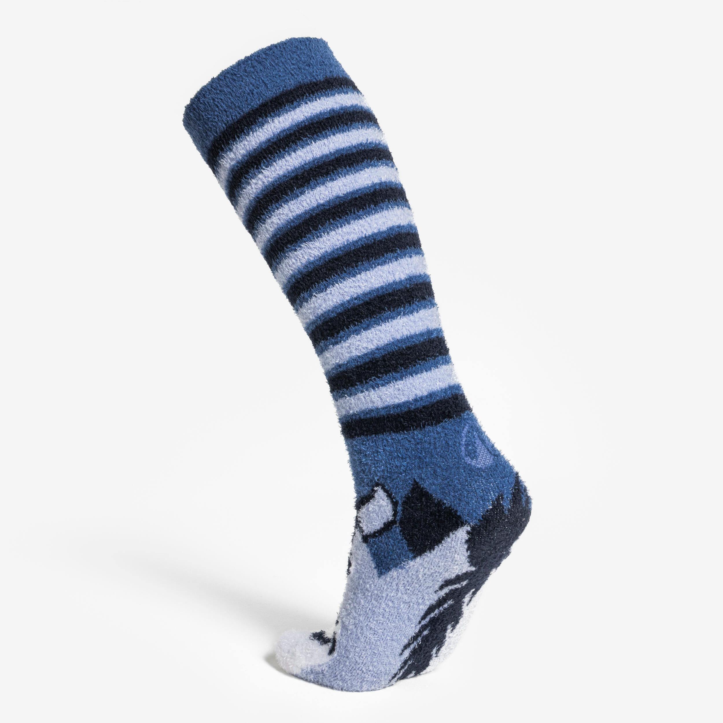Chaussettes chaudes équitation Taille 32 -37 SWEET & WARM - bleu comète 3/4