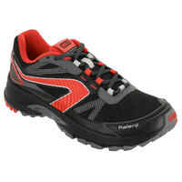 Kapteren Explor women's trail running shoes grey/pink