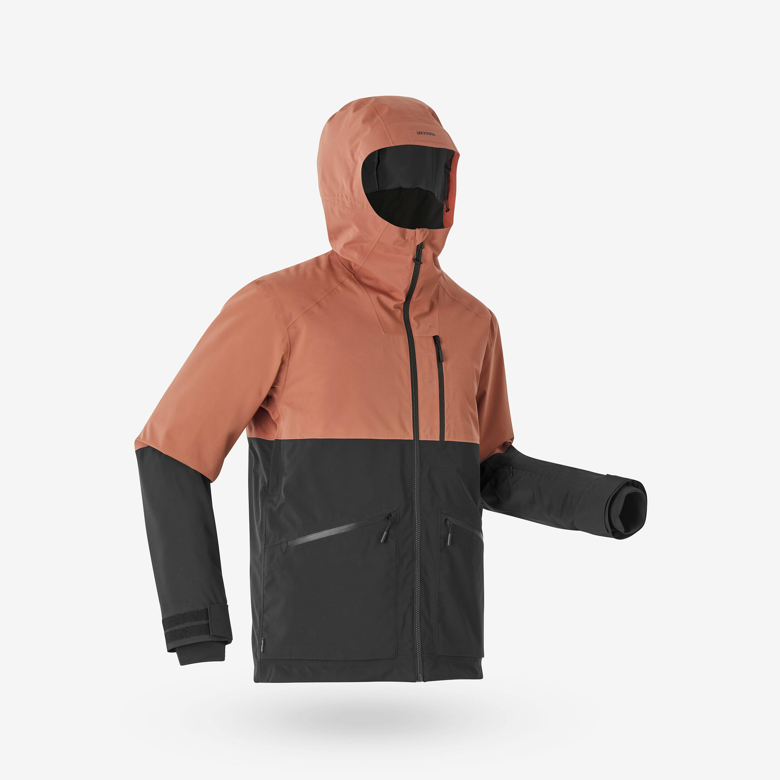 Manteau de ski et planche à neige chaud et respirant homme, 500 AM - WEDZE