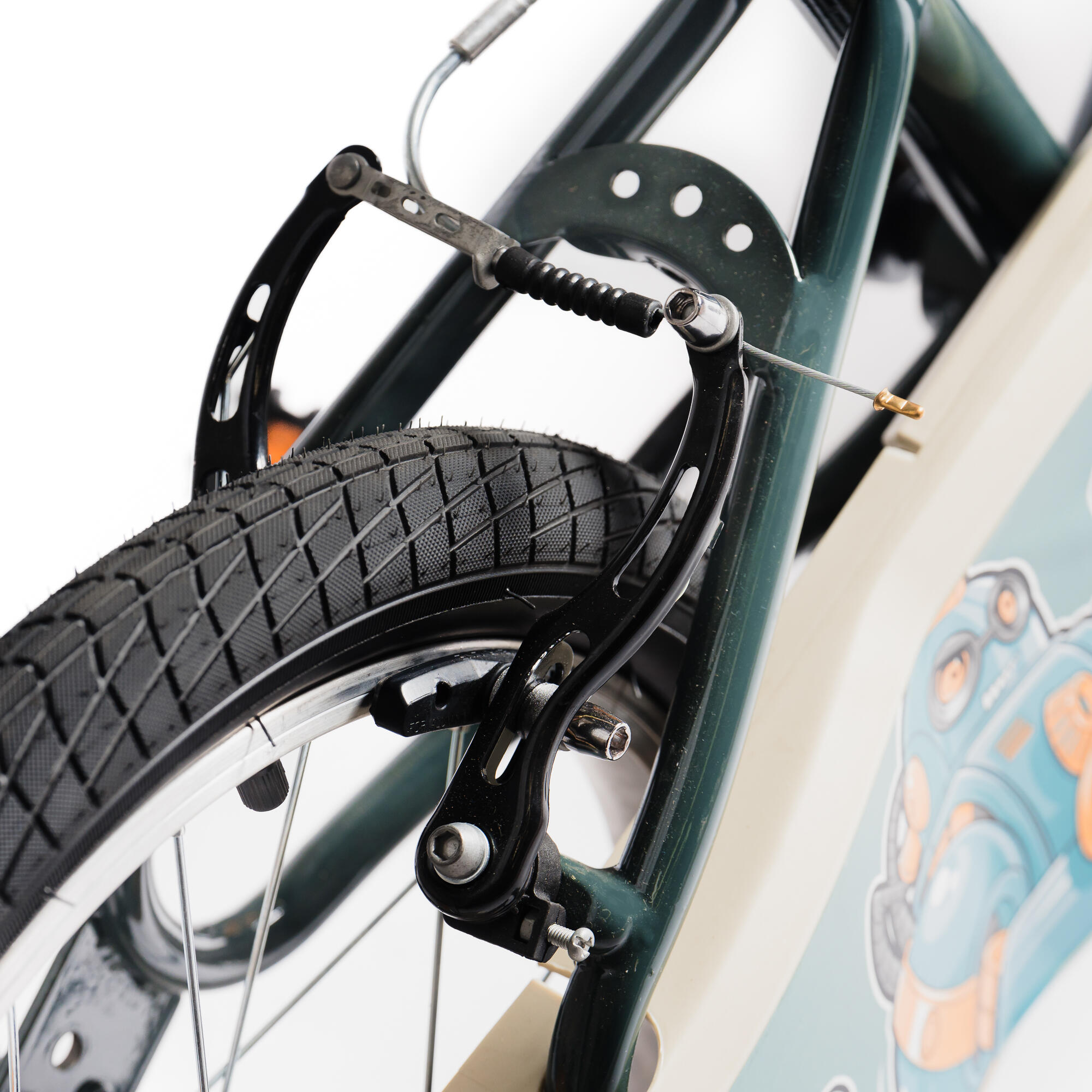 Kids Cycle 4 - 6 years (16inch) - Robot 100