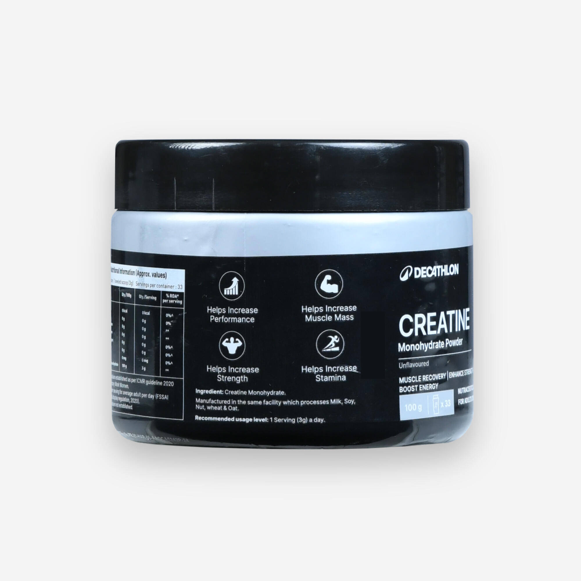 Creatine monohydrate - 100g -  2