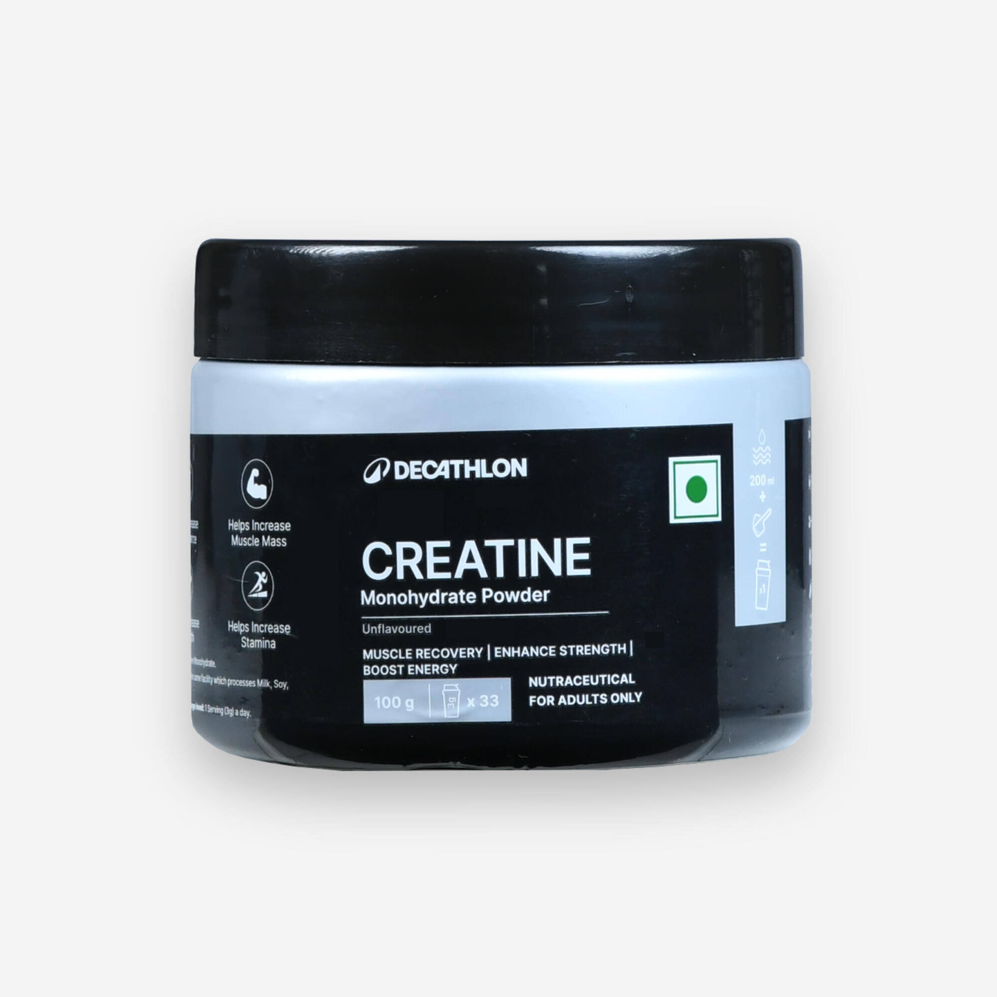 Creatine monohydrate - 100g -  1