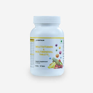 Decathlon Multivitamin and Multimineral Tablets Women 1*30