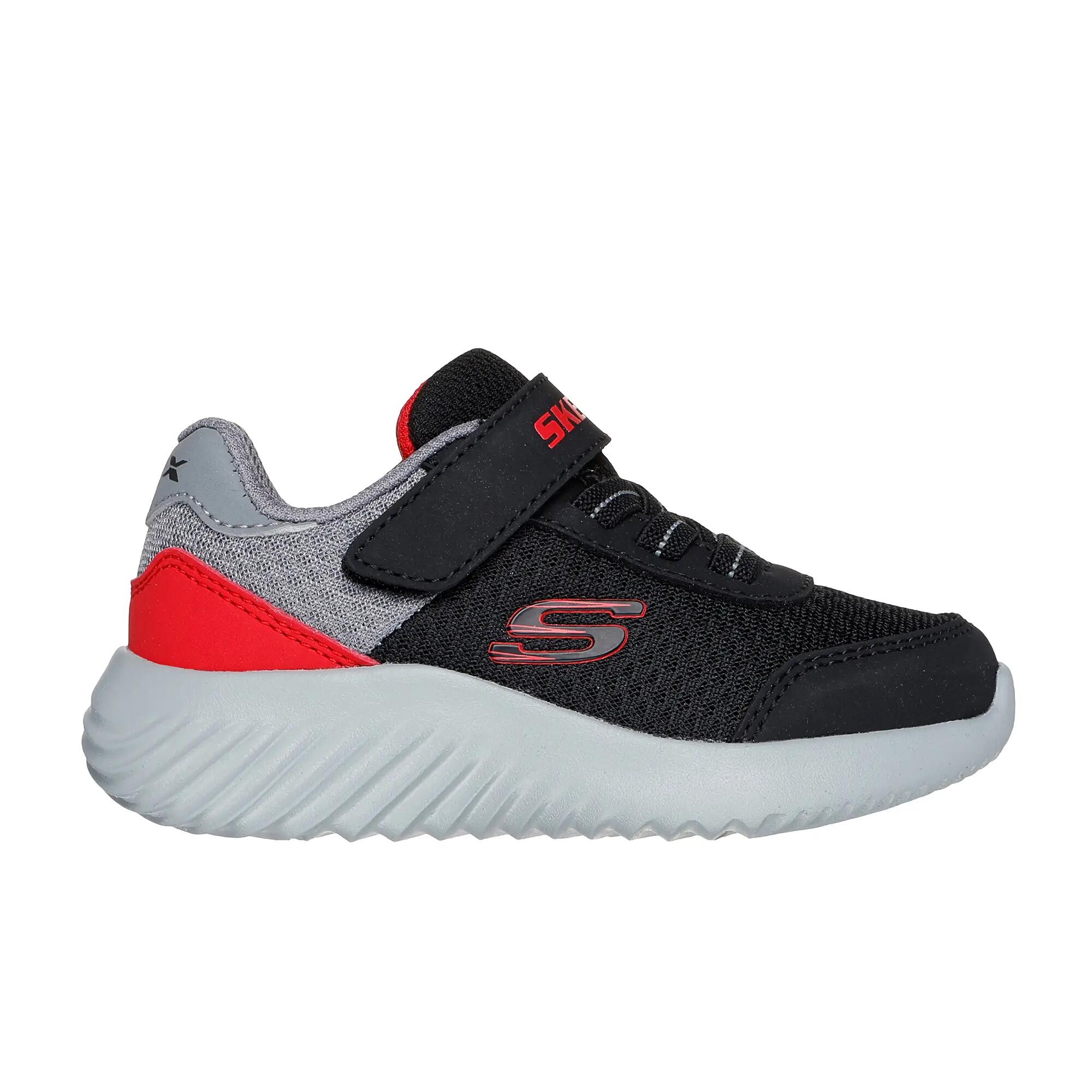 Încălțăminte Skechers BOUNDER Trezic Negru-Roșu Băieți 5/5