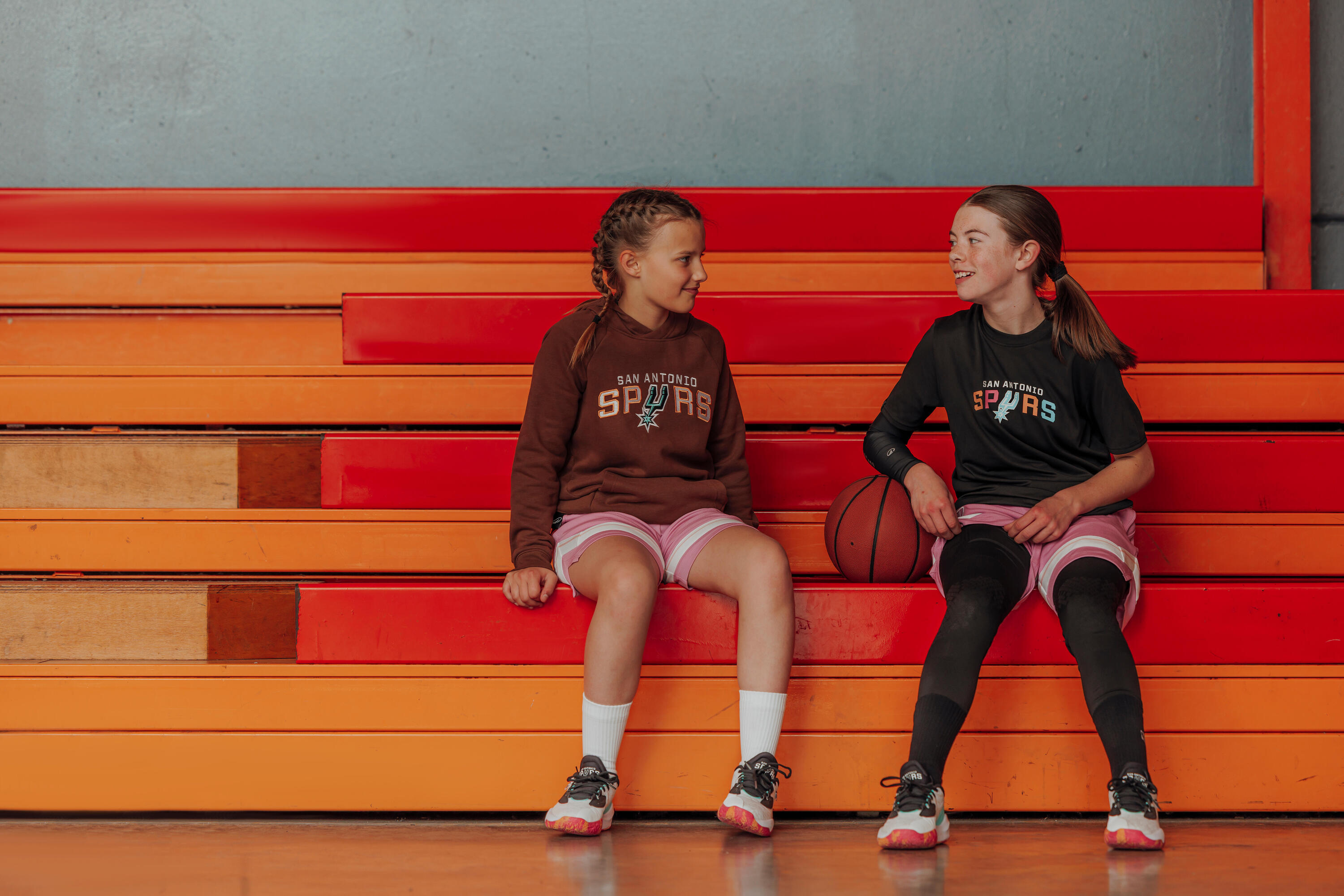 Manchon / Manchette de basketball NBA junior noir 8/8