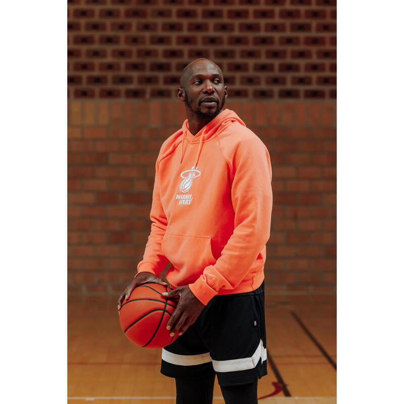 Hanorac cu glugă Miami 900 NBA roz corail unisex