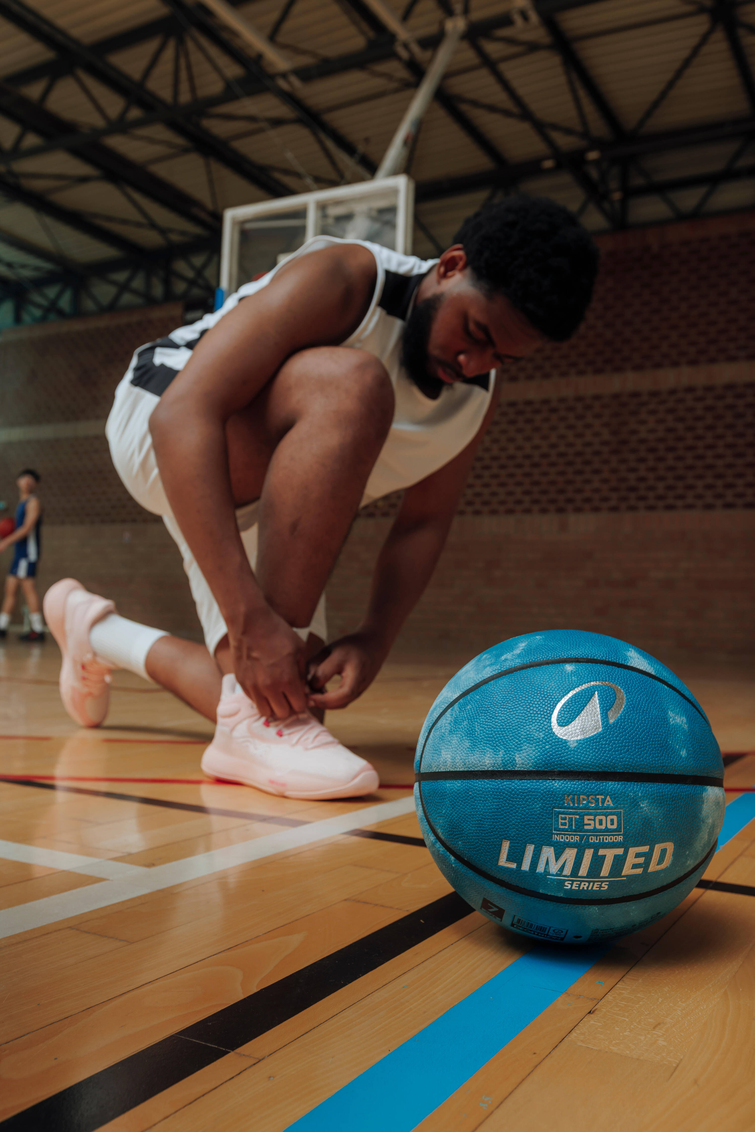 Size 7 Basketball BT500 Touch - Blue -  5