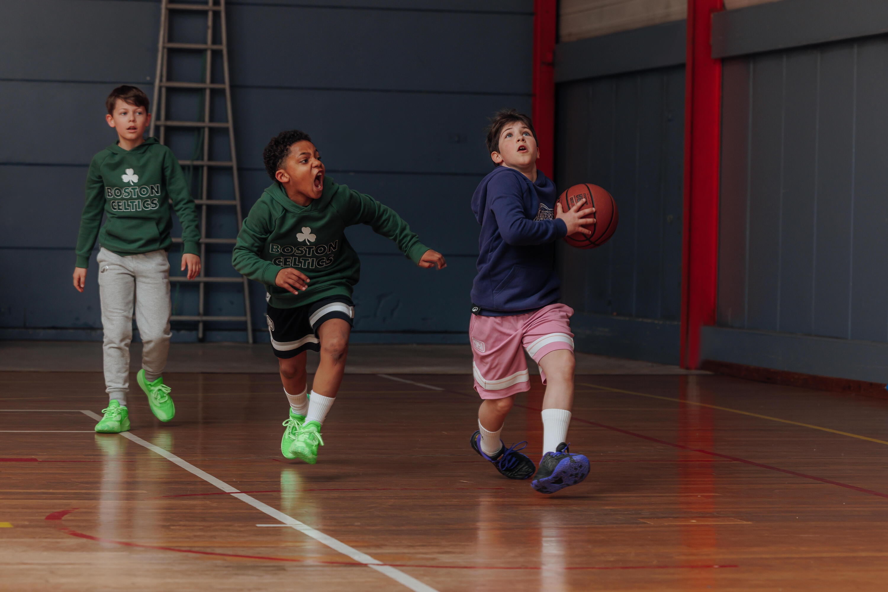 Felpa con cappuccio basket bambino 900 NBA BOSTON CELTICS verde 8/9