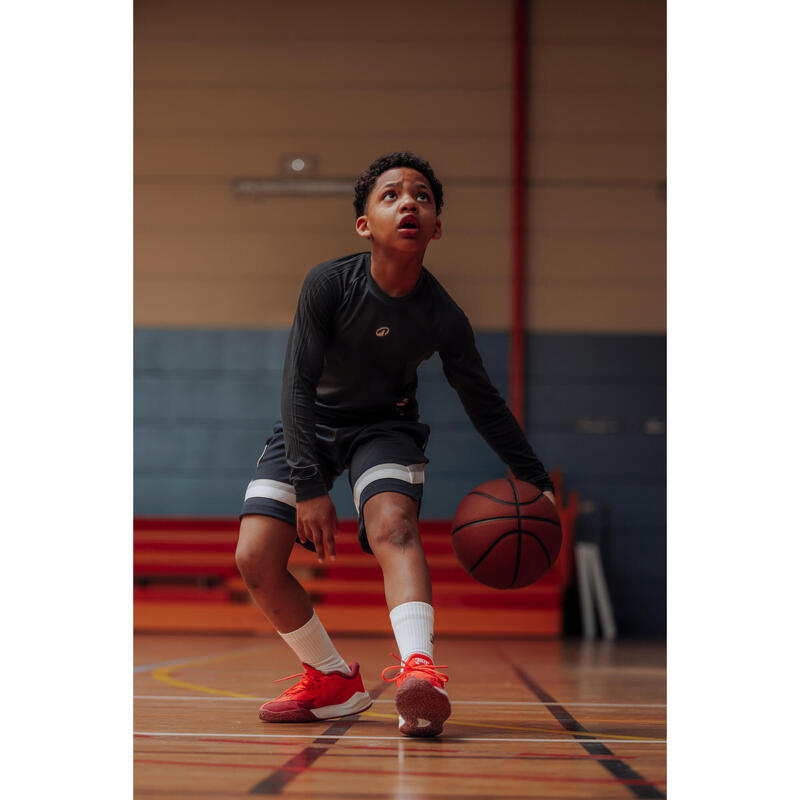 Bluză de baschet NBA Negru Copii