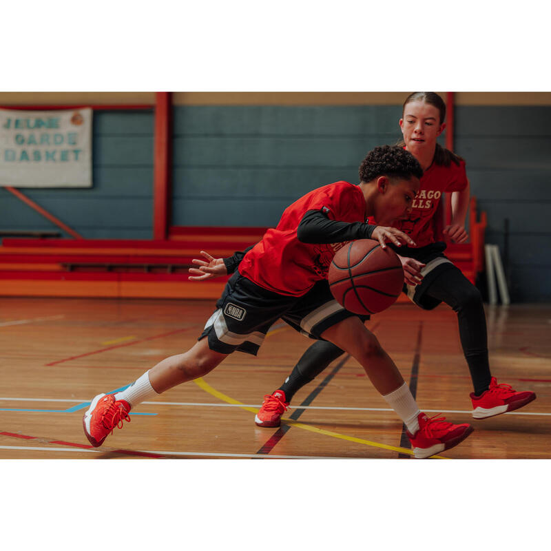 Colanți 3/4 Baschet NBA Negru Copii