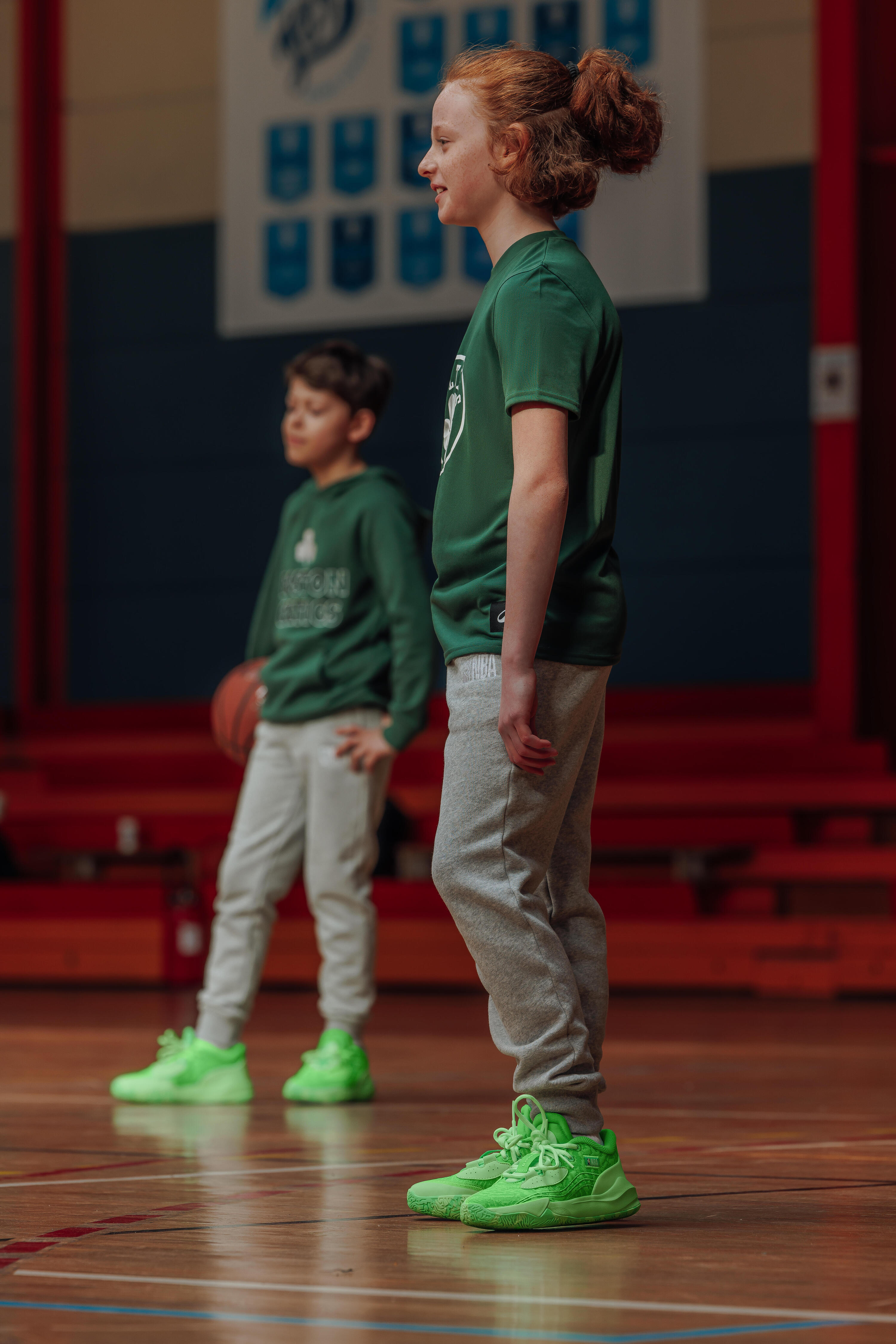 Felpa con cappuccio basket bambino 900 NBA BOSTON CELTICS verde 7/9