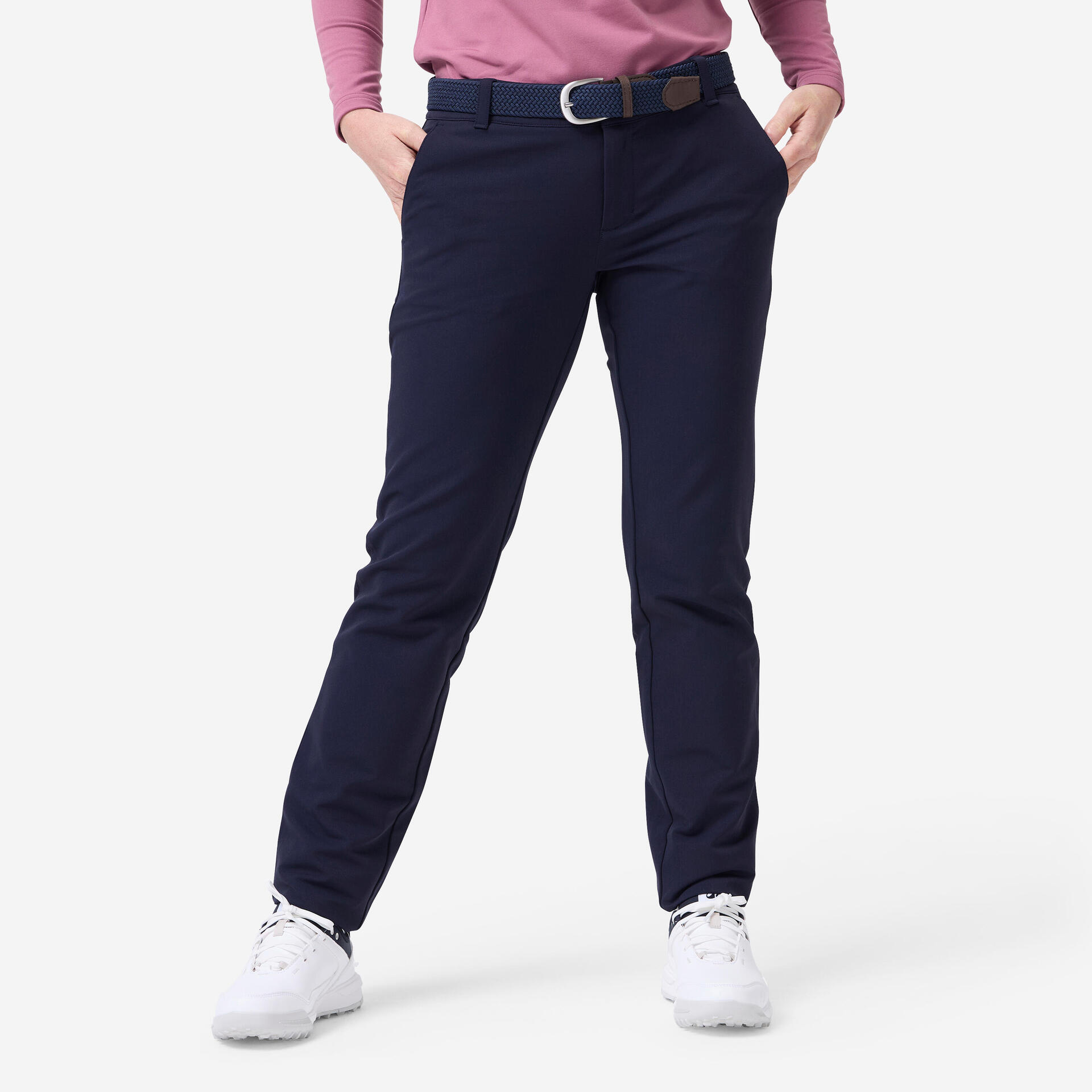 Pantalon golf hiver femme - cw500 bleu marine - Mobilité urbaine et outdoor - Sports de précision - INESIS-Decathlon PRO - Clubs - Entreprises -