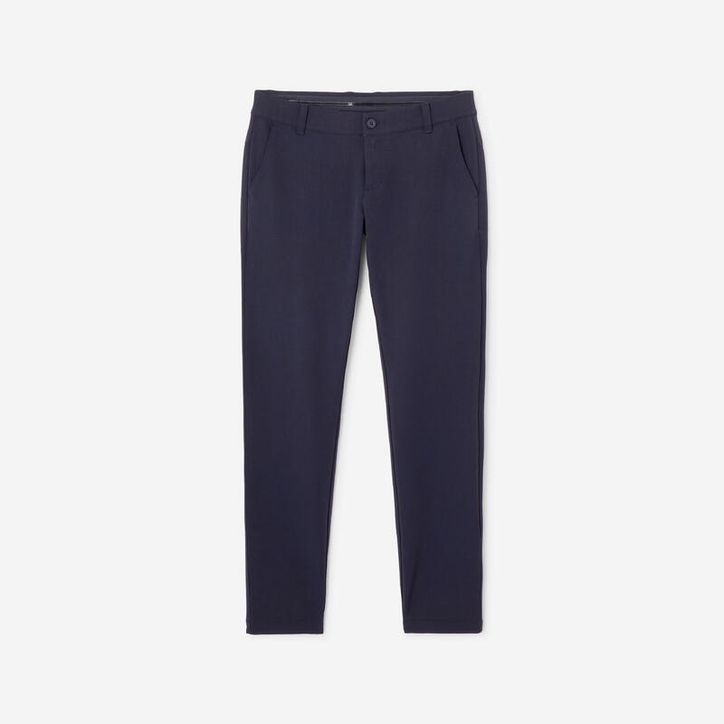 Pantalon golf hiver femme - cw500 bleu marine