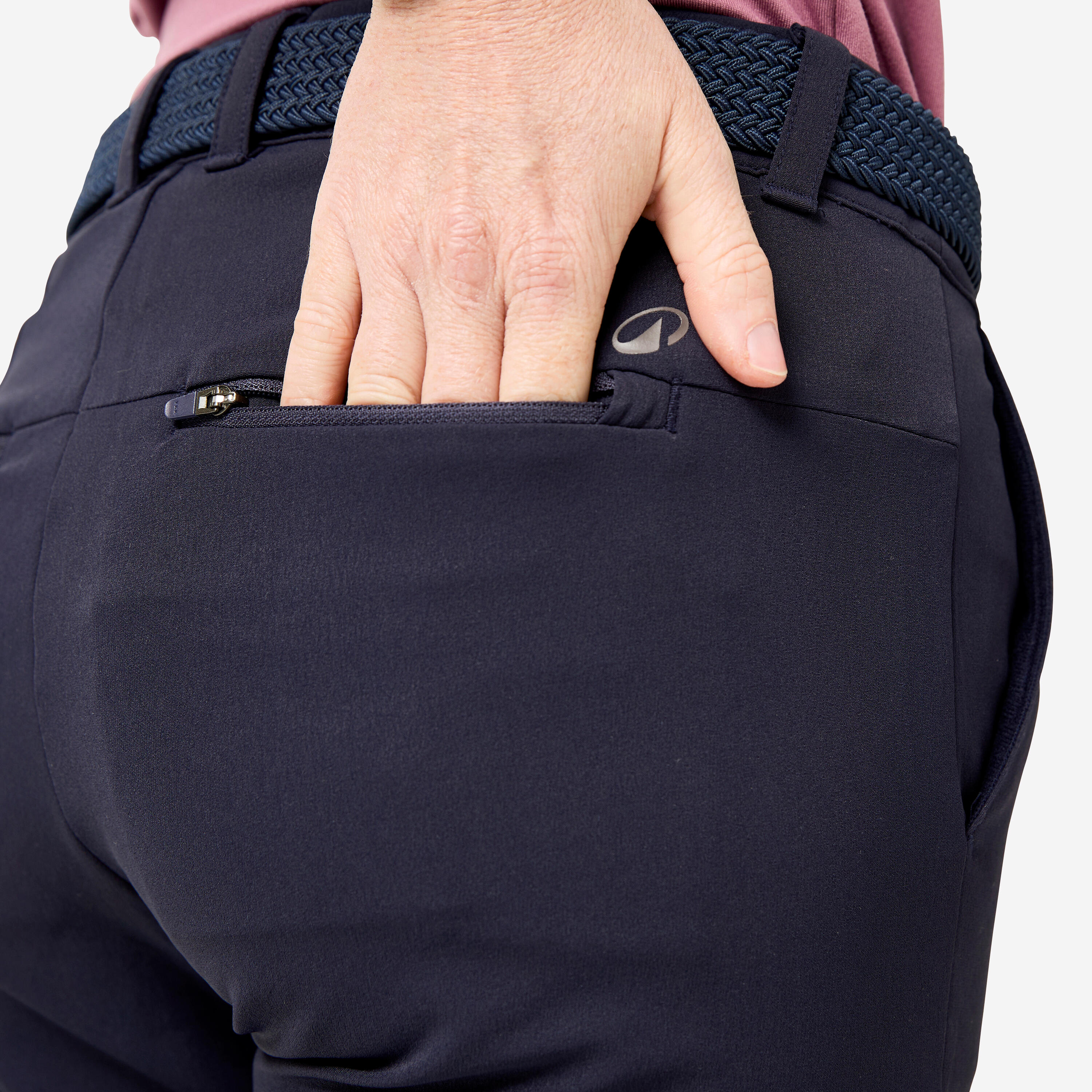 Second Life - Women's golf winter trousers - CW500 navy blue - GOOD 6/8