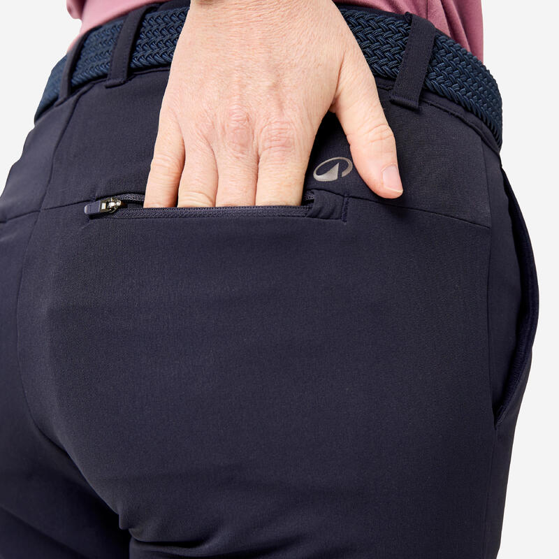 Pantalon golf CW500 Iarnă Bleumarin Damă