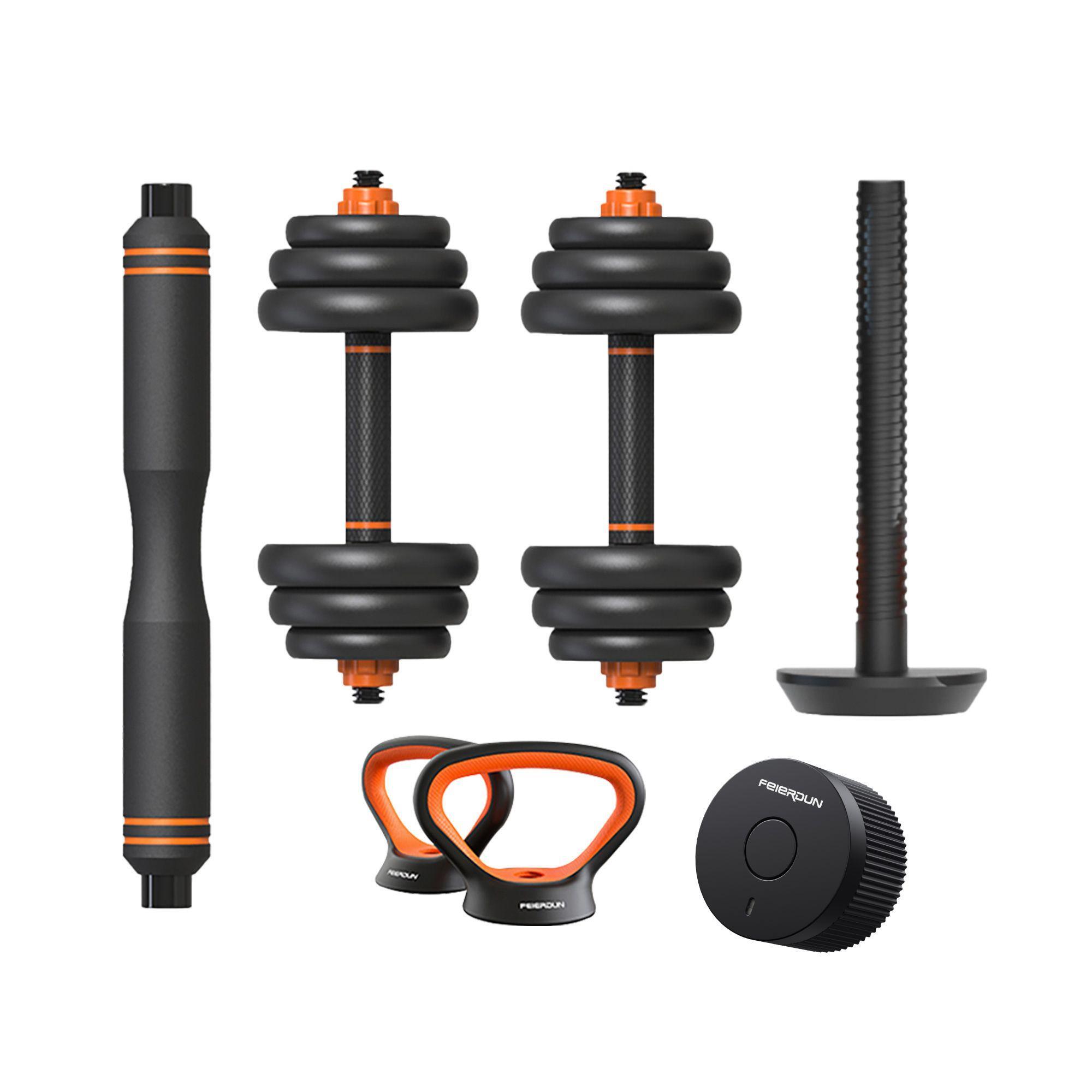 Kit de mancuernas - barras - kettlebell 20 Kg Xiaomi Fit + sensor - CD 1/10