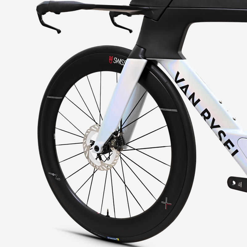 XCR TRIATHLON ULTEGRA DI2 BLANC HOLOGRAPHIQUE