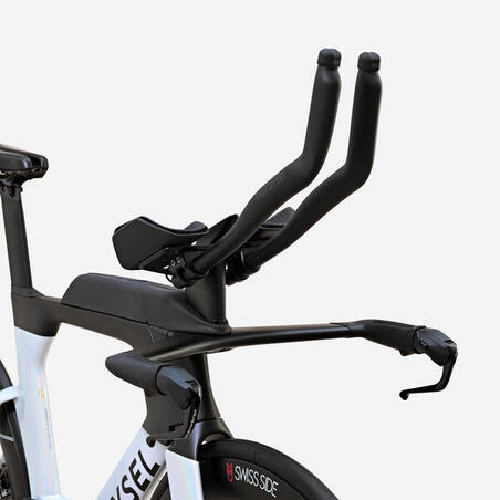 Велосипед XCR TRIATHLON ULTEGRA DI2 білий голографічний