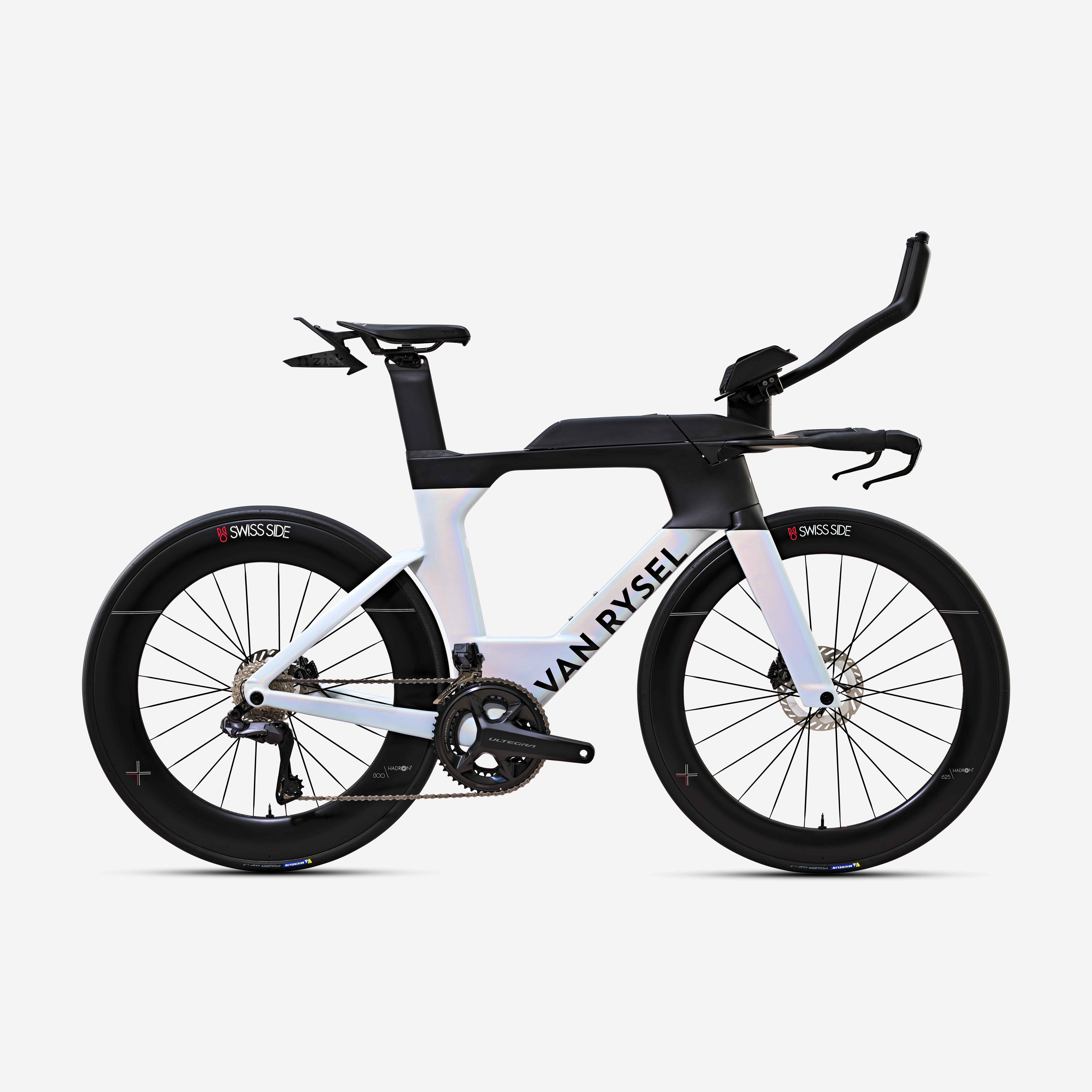 VAN RYSEL Zeitfahrrad XCR TRI Shimano Ultegra Di2 weiß | 03583787135334 VAN RYSEL Zeitfahrrad XCR TRI Shimano Ultegra Di2 weiß | 03583787135334